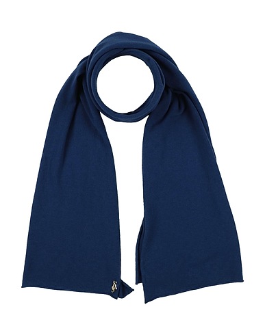 SISTE'S Scarves and foulards Navy 50% Viscose, 40% Polyamide, 10% Wool
