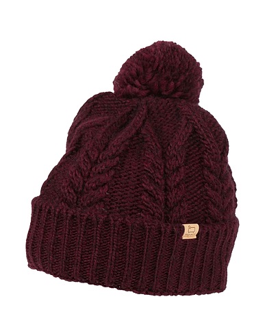 WOOLRICH Cappello Bordeaux 50% Lana, 40% Acrilico, 10% Lana di alpaca