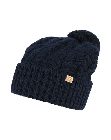 WOOLRICH Cappello Blu notte 50% Lana, 40% Acrilico, 10% Lana di alpaca
