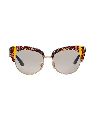 DOLCE&GABBANA BRILLEN Ziegelrot 100% Acetat