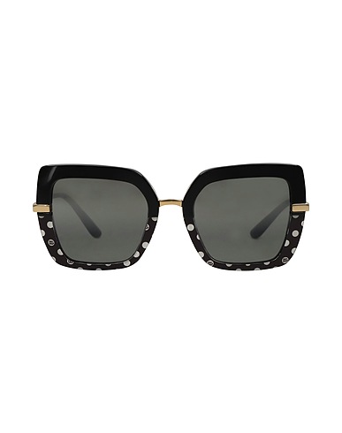 DOLCE&GABBANA Sunglasses Black 100% Acetate