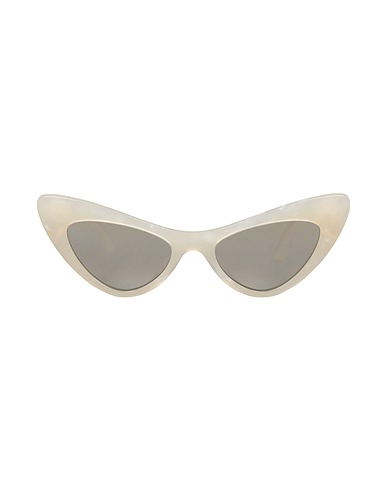 DOLCE&GABBANA Sunglasses Ivory 100% Acetate