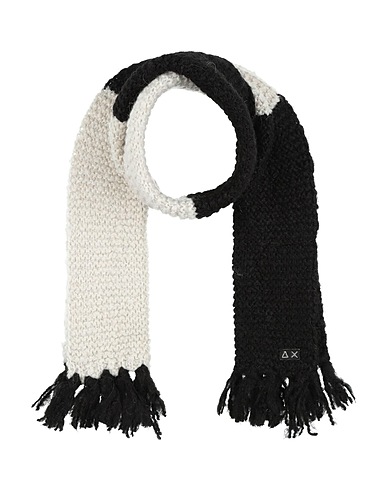 SUN 68 Scarves and foulards Light grey 57% Acrylic, 20% Mohair wool, 13% Polyamide, 10% Wool