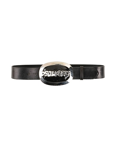 DSQUARED2 Regulärer Gürtel  Schwarz Leder
