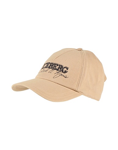 ICEBERG Hat X KAILAND O. MORRIS Sand 100% Cotton, Polyester