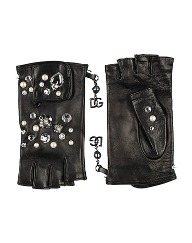 DOLCE&GABBANA Gloves Black Lambskin