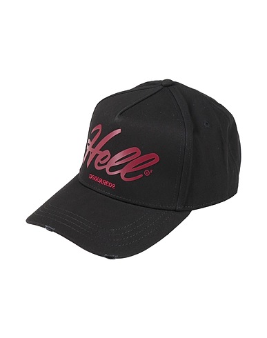 DSQUARED2 Hat ICON Black 100% Cotton