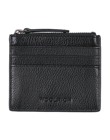 WOOLRICH Small Leather Goods Black Leather