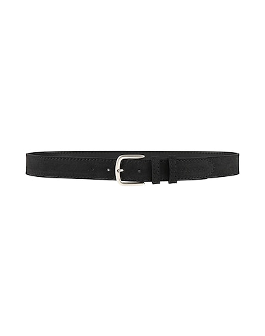 WOOLRICH Leather belt Black Leather