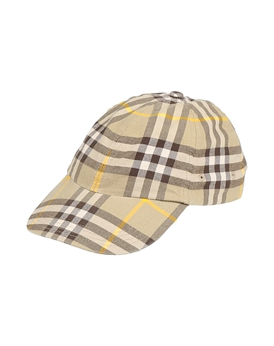 BURBERRY Cappello Beige 100% Cotone