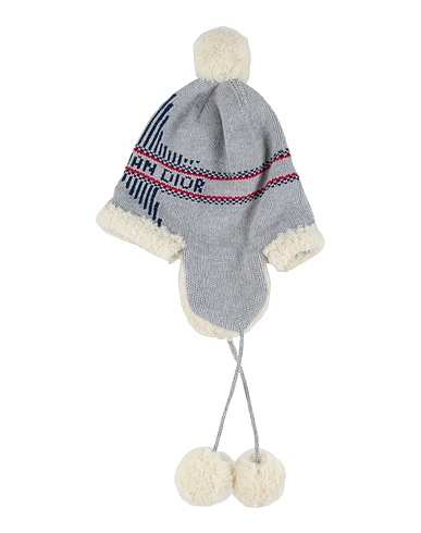 DIOR Hat Light grey 70% Wool, 30% Cashmere