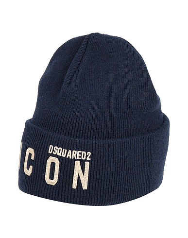 DSQUARED2 Hat Midnight blue 100% Wool