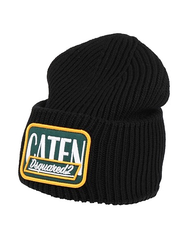 DSQUARED2 Hat Black 100% Wool