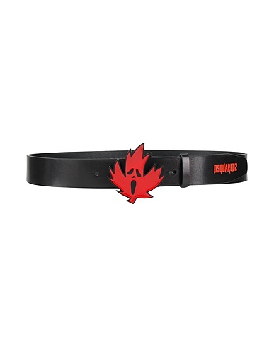 DSQUARED2 Leather belt Black Leather