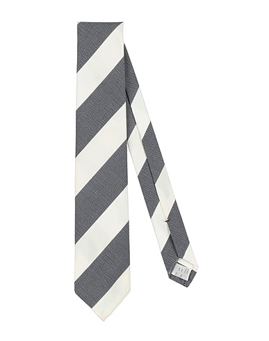 CARUSO Ties and bow ties Ivory 76% Silk, 24% Cotton
