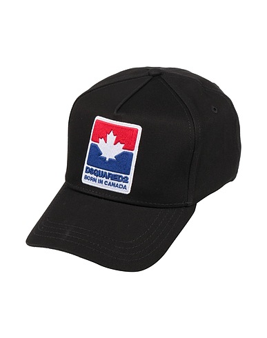 DSQUARED2 Hat Black 100% Cotton