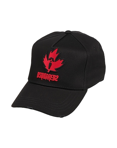 DSQUARED2 Hat Black 100% Cotton