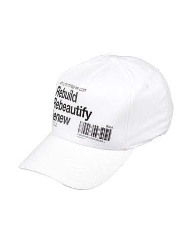 DSQUARED2 帽子 ホワイト コットン 100%