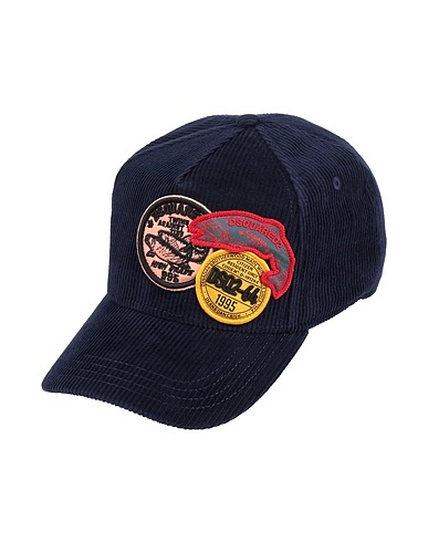 DSQUARED2 Cappello Blu notte 100% Cotone