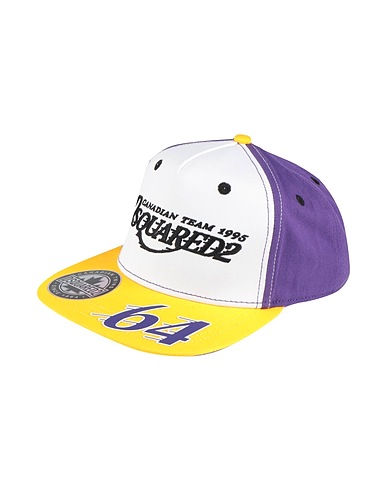 DSQUARED2 Hat White 100% Cotton