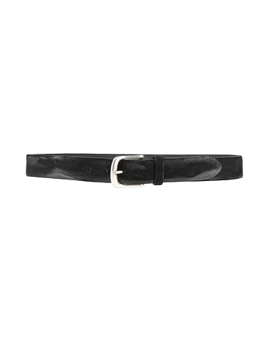 UNIFORM Leather belt Black Leather
