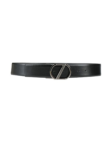 Z ZEGNA Кожаный ремень Чёрный Кожа