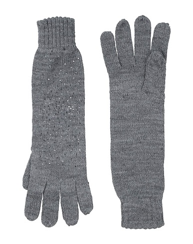 LIU •JO Gloves Grey 100% Acrylic