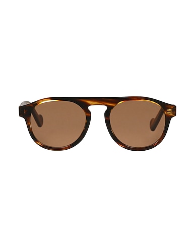 MONCLER Sunglasses Dark brown Plastic