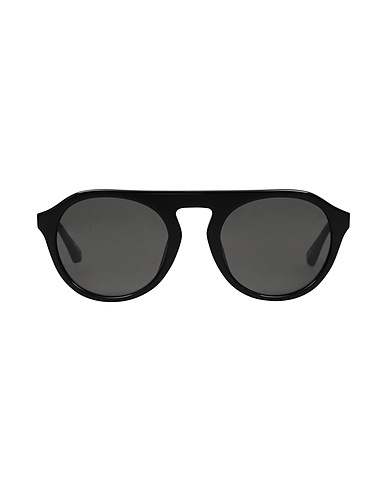 LINDA FARROW x DRIES VAN NOTEN Sunglasses Black Plastic