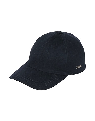ZEGNA Hat Midnight blue 100% Cashmere