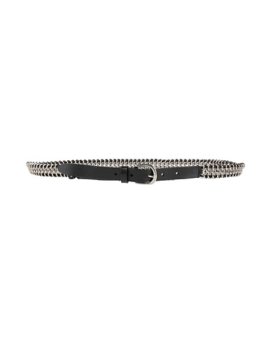 ISABEL MARANT Thin belt Black 100% Cow leather