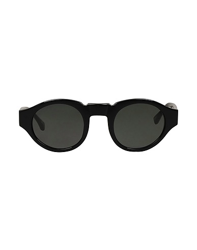 LINDA FARROW x DRIES VAN NOTEN Sunglasses Black Plastic