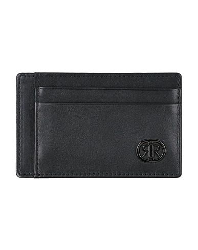 CERRUTI 1881 Small Leather Goods Black 100% Cow leather