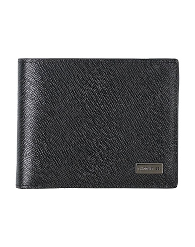 CERRUTI 1881 Wallet Black 100% Cow leather