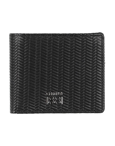 CERRUTI 1881 Wallet Black 100% Cow leather
