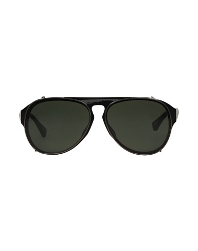 LINDA FARROW x DRIES VAN NOTEN Sunglasses Black Plastic