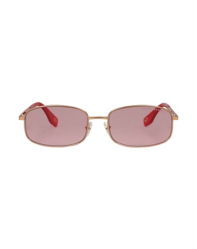 MARC JACOBS Sunglasses Gold Metal, Plastic