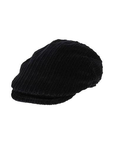 BORSALINO Hat Black 100% Cotton