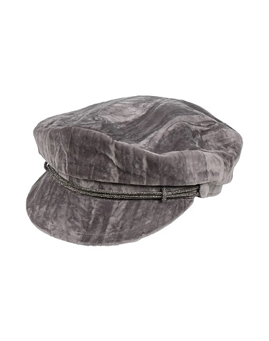 BORSALINO Hat Grey 100% Cotton
