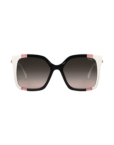 MOSCHINO Sunglasses White Plastic