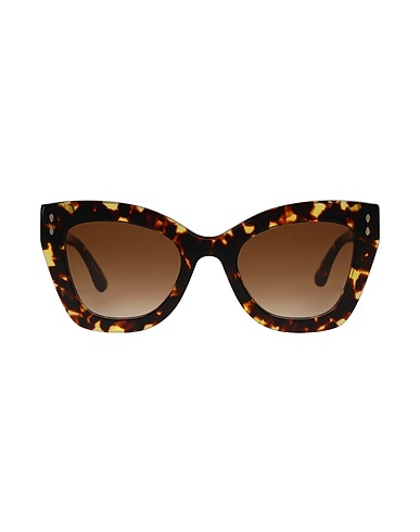 ISABEL MARANT Sunglasses Dark brown Plastic