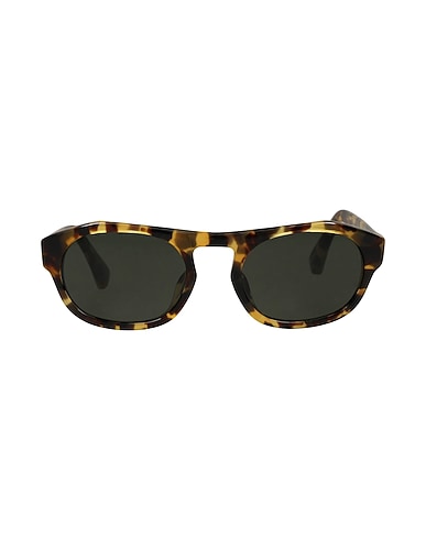 LINDA FARROW x DRIES VAN NOTEN Sunglasses Sand Plastic
