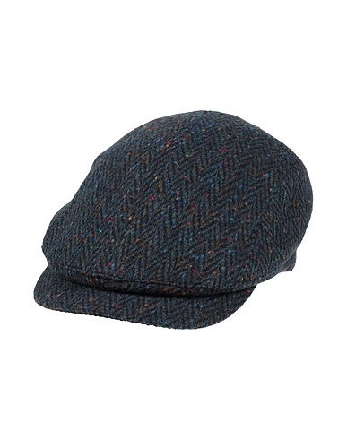 BORSALINO Hat Navy blue 100% Virgin Wool