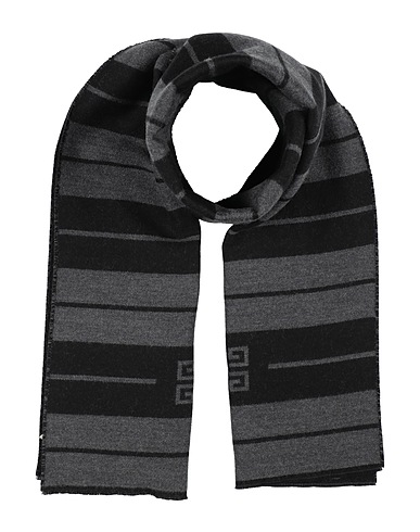 GIVENCHY Scarves and foulards Black 73% Wool, 27% Virgin Wool