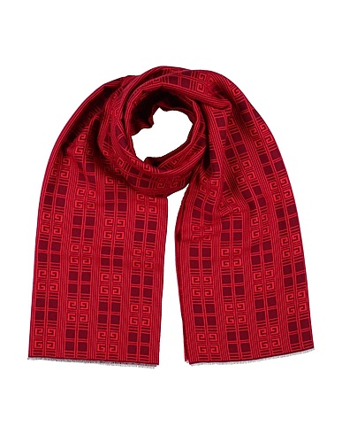 GIVENCHY Scarves and foulards Red 84% Wool, 8% Virgin Wool, 8% Silk