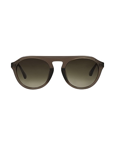 LINDA FARROW x DRIES VAN NOTEN Sunglasses Grey Plastic