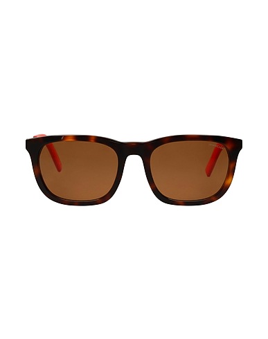 MONCLER Sunglasses Dark brown Plastic