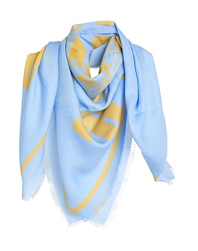 GIVENCHY Sciarpe e foulard Blu chiaro 90% Modal, 10% Cachemire