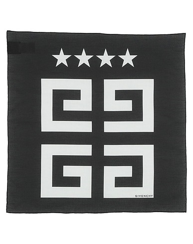 GIVENCHY Scarves and foulards Black 100% Cotton
