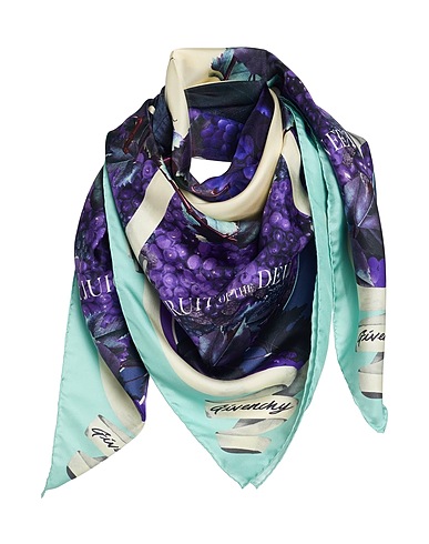 GIVENCHY Scarves and foulards Purple 100% Silk